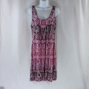 a.n.a. Casual Dress Womens Size Large Multicolor